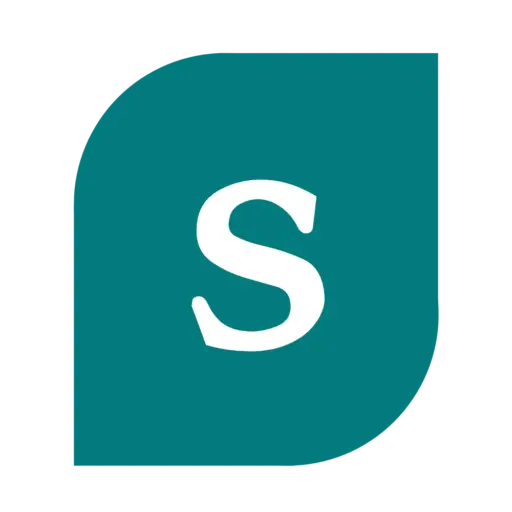 Logo of Scandinavia Private Tours featuring a stylized white 'S' on a dark teal background, representing travel and tourism in Scandinavia.